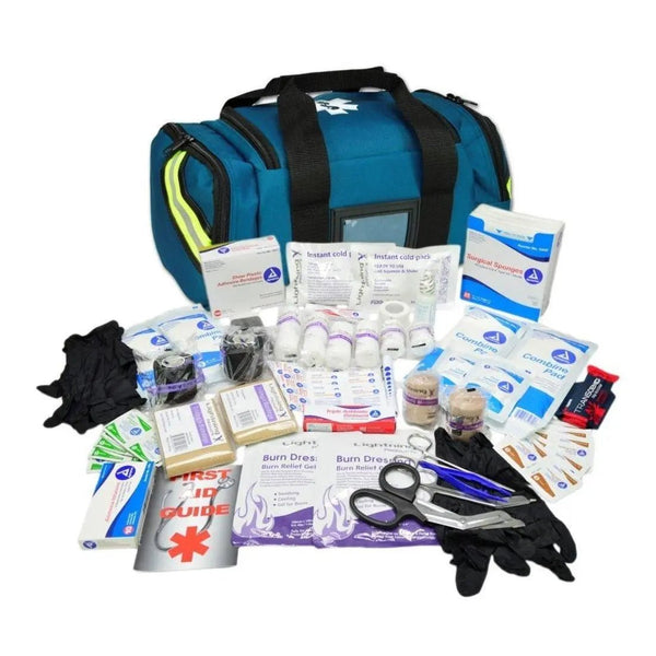 Compact First Responder Trauma Bag w/Basic Fill Kit - Lightning X