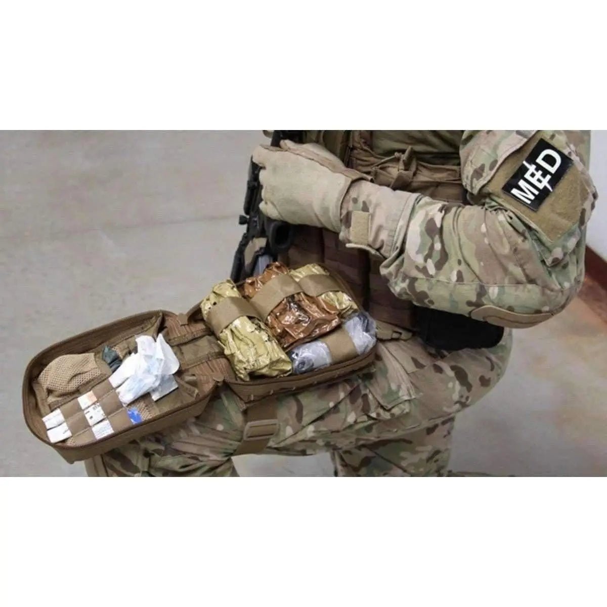 Convertible Drop Leg Medic Kit – Field Trauma Essentials - Tactical Medical Solutions