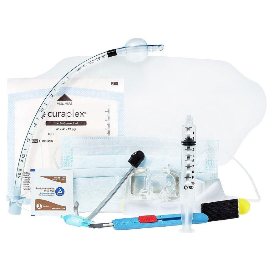 Curaplex® Field Cricothyrotomy Kit w/ Endotracheal Tube Curaplex