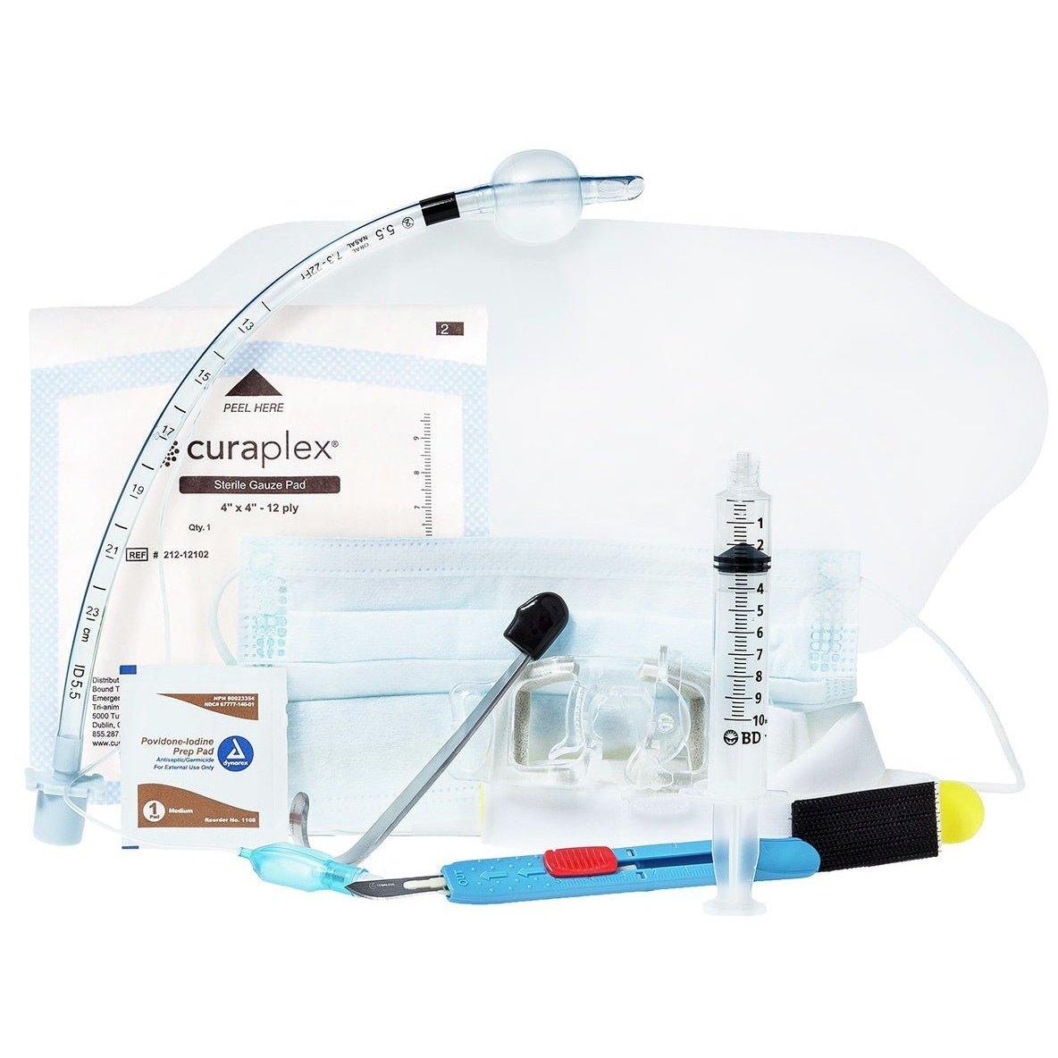 Curaplex® Field Cricothyrotomy Kit w/ Endotracheal Tube - Vendor