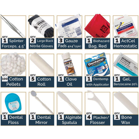 Dental Emergency Kit - Vendor