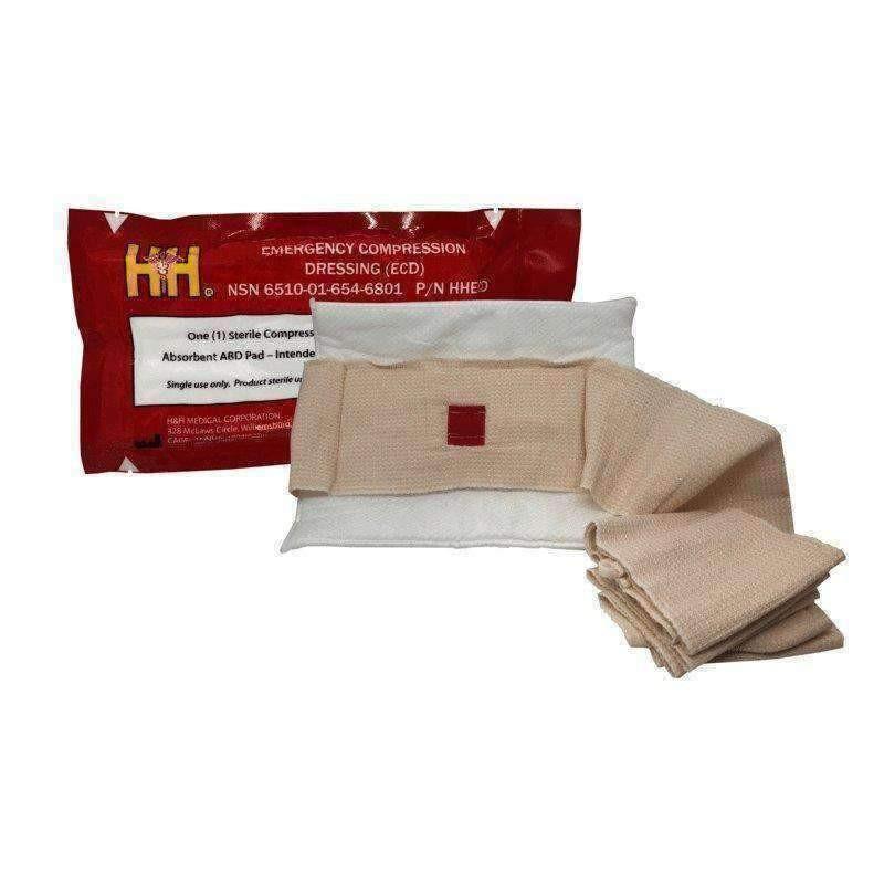 H & H Emergency Compression Dressing H &H Medical (Safeguard)