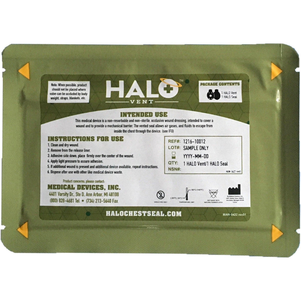 HALO Seal COMBO IFAK Two Pack - Vendor