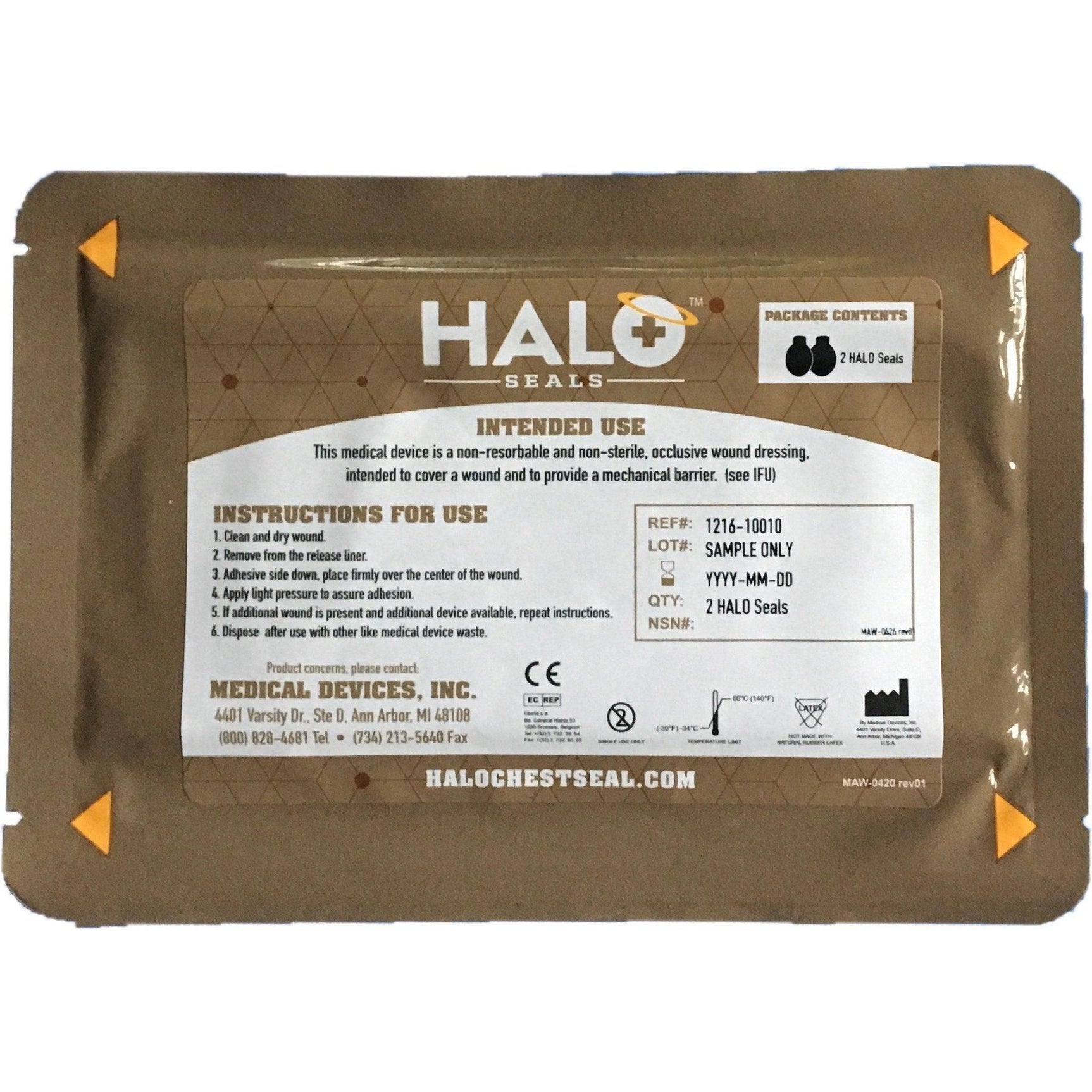 HALO Seal IFAK Two Pack Boundtree Medical