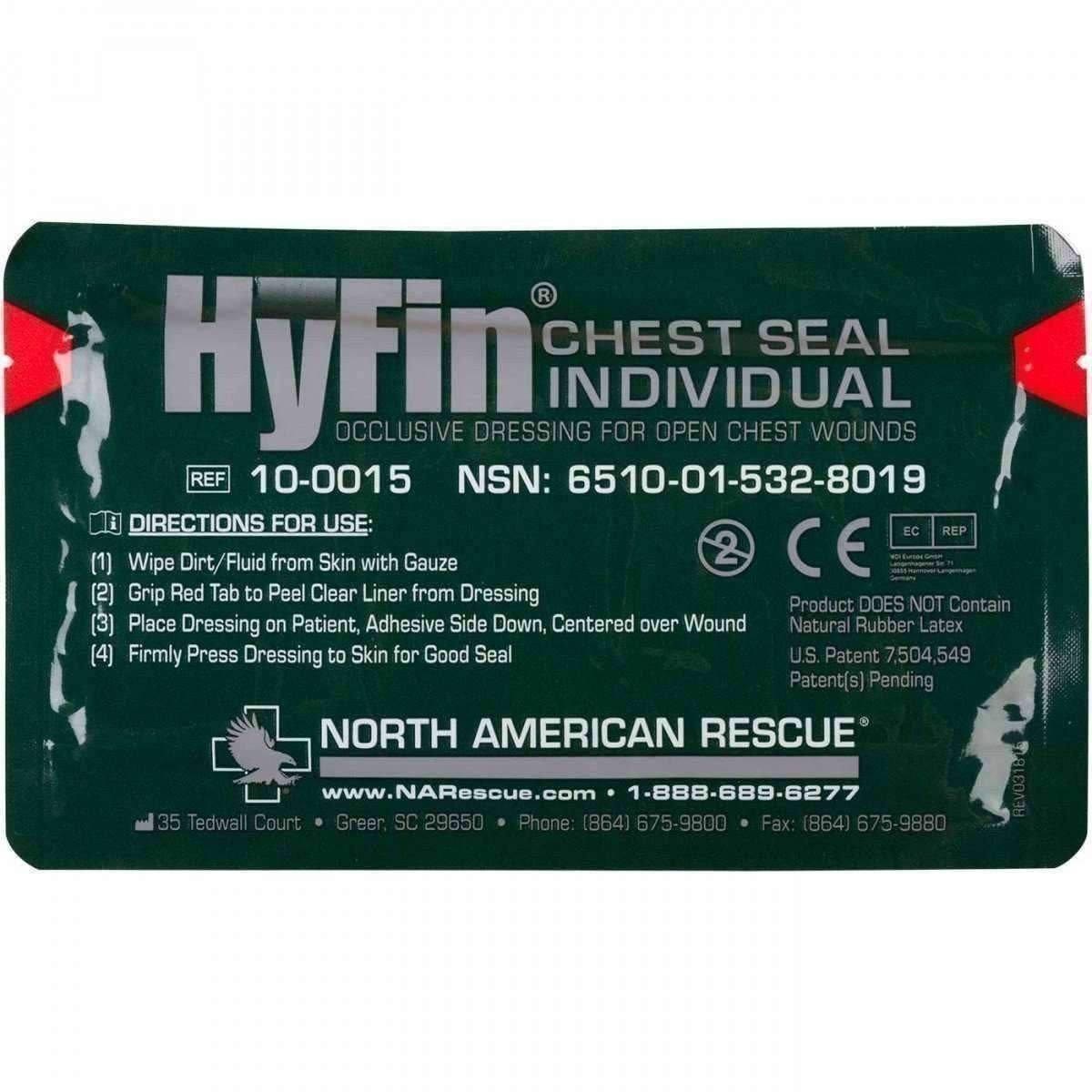 Hyfin Chest Seal North American Rescue