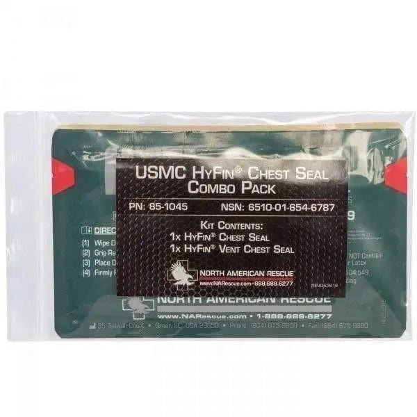 HyFin USMC Chest Seal Combo Pack - North American Rescue
