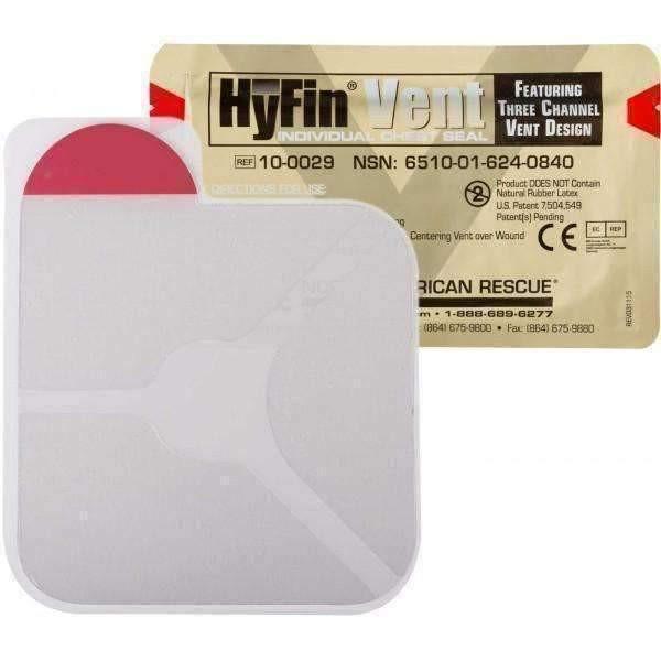 Hyfin Vent Chest Seal- Individual Pack North American Rescue