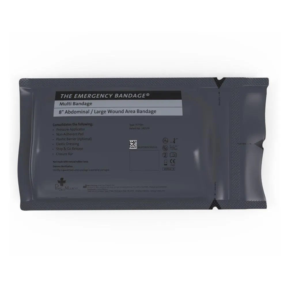 Israeli 8″ Large Wounds Emergency Bandage from Safeguard Medical - Safeguard Medical