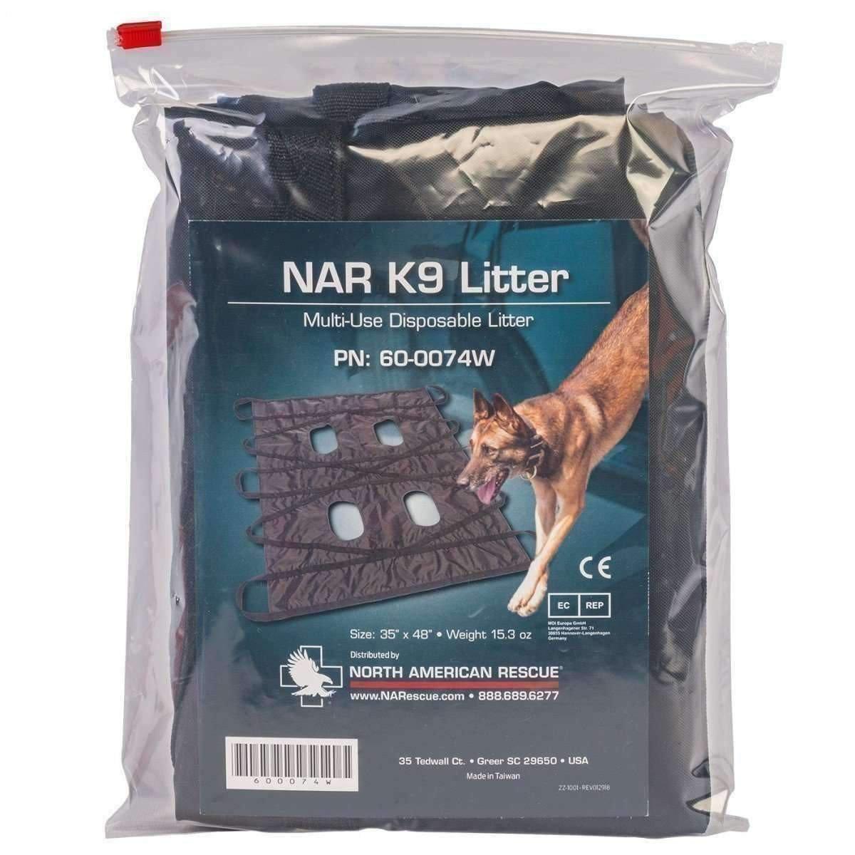 K-9 Litter North American Rescue