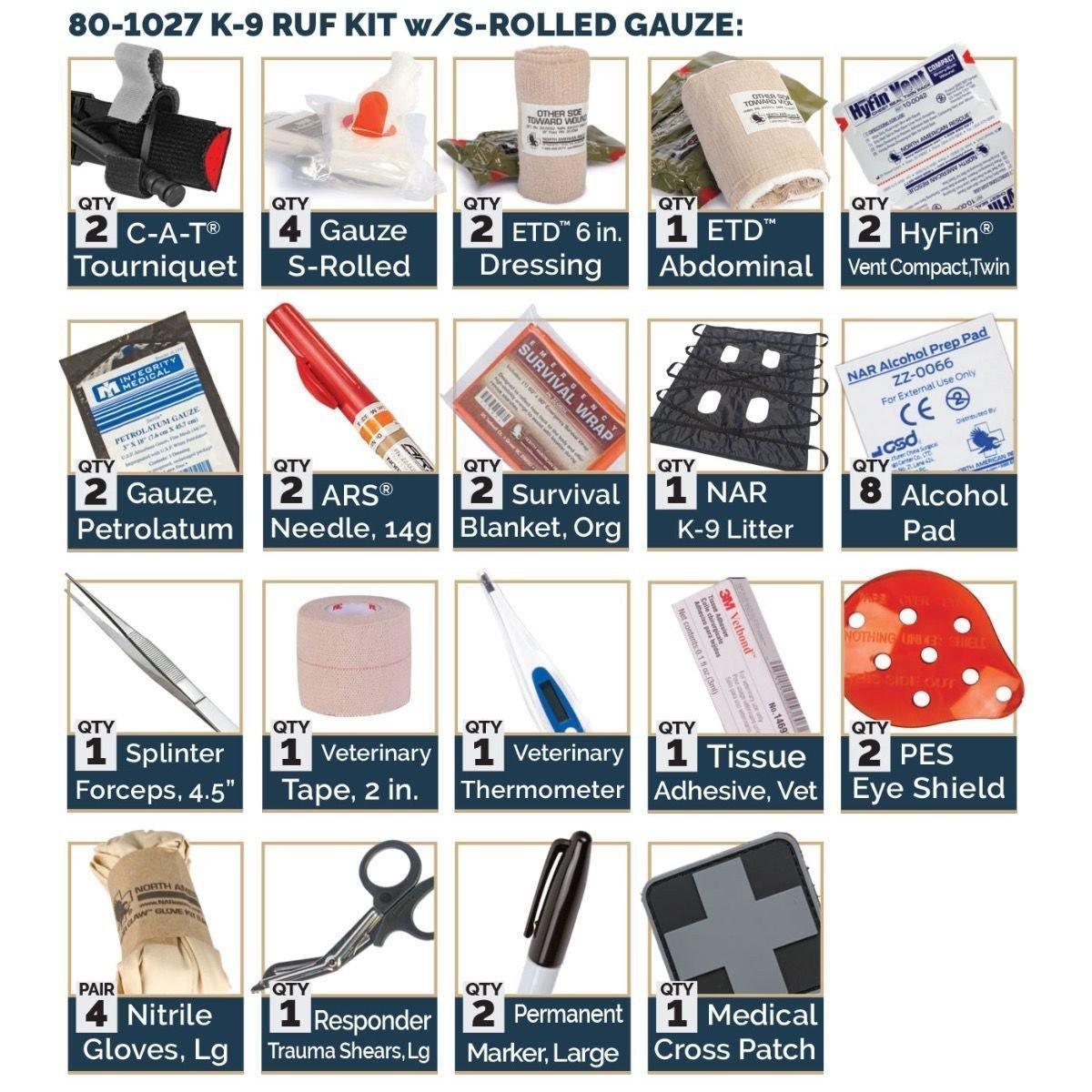 K-9 RUF Medical Kit - Vendor