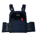 Laser Cut QUICK RELEASE Plate Carrier 10" x 12" - Black