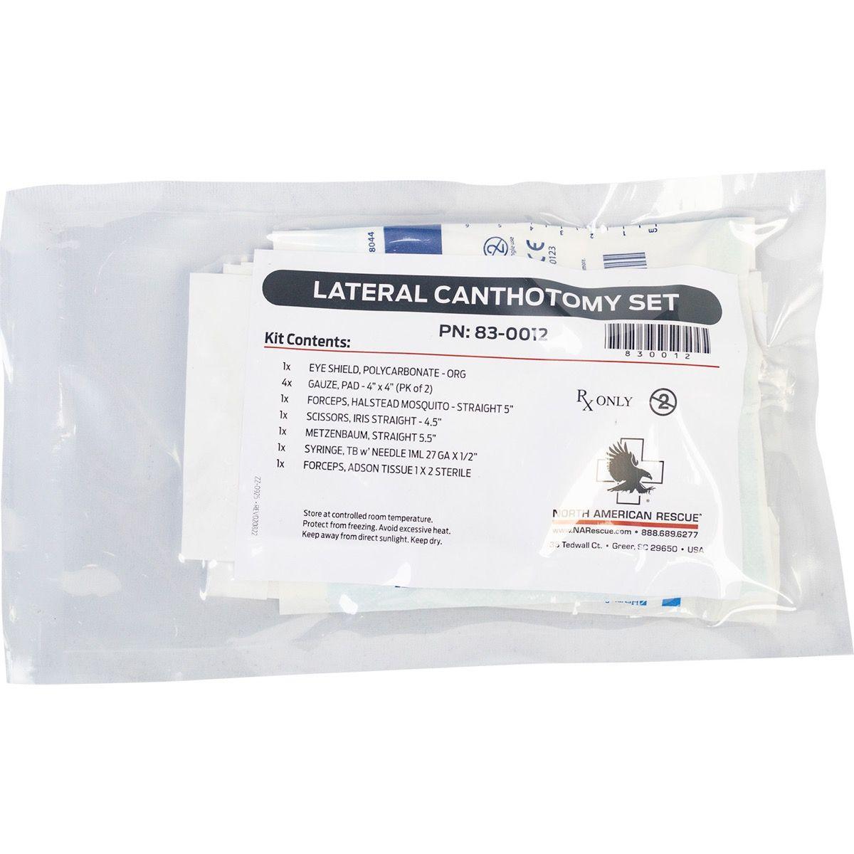 Lateral Canthotomy Set - Vendor