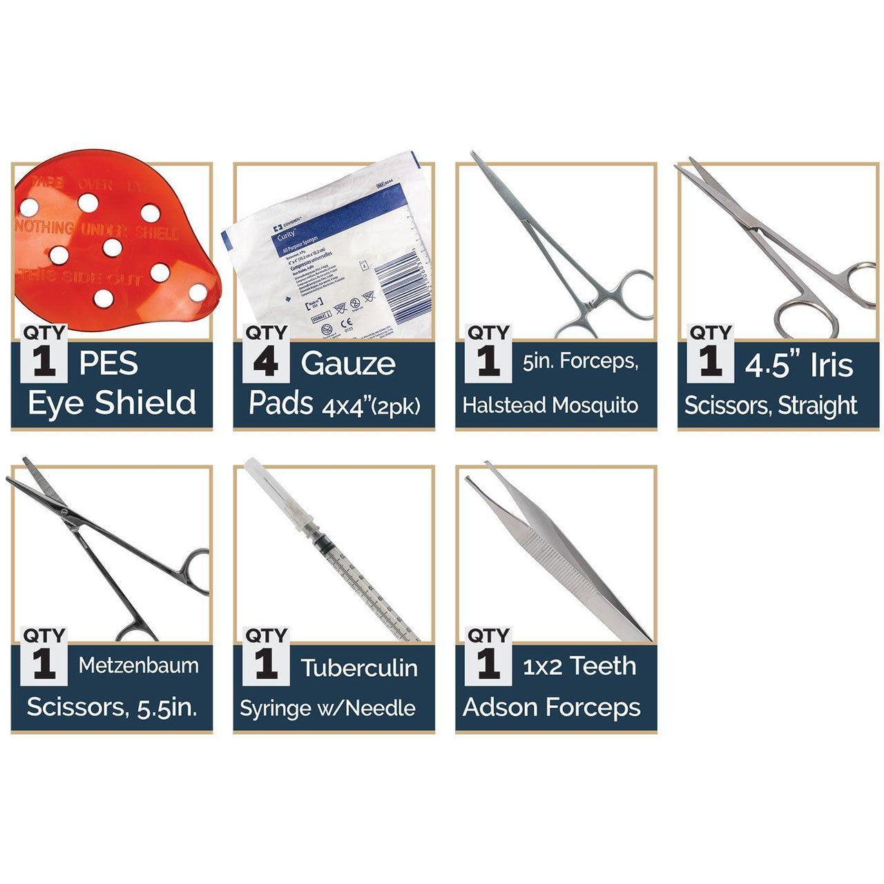 Lateral Canthotomy Set - Vendor