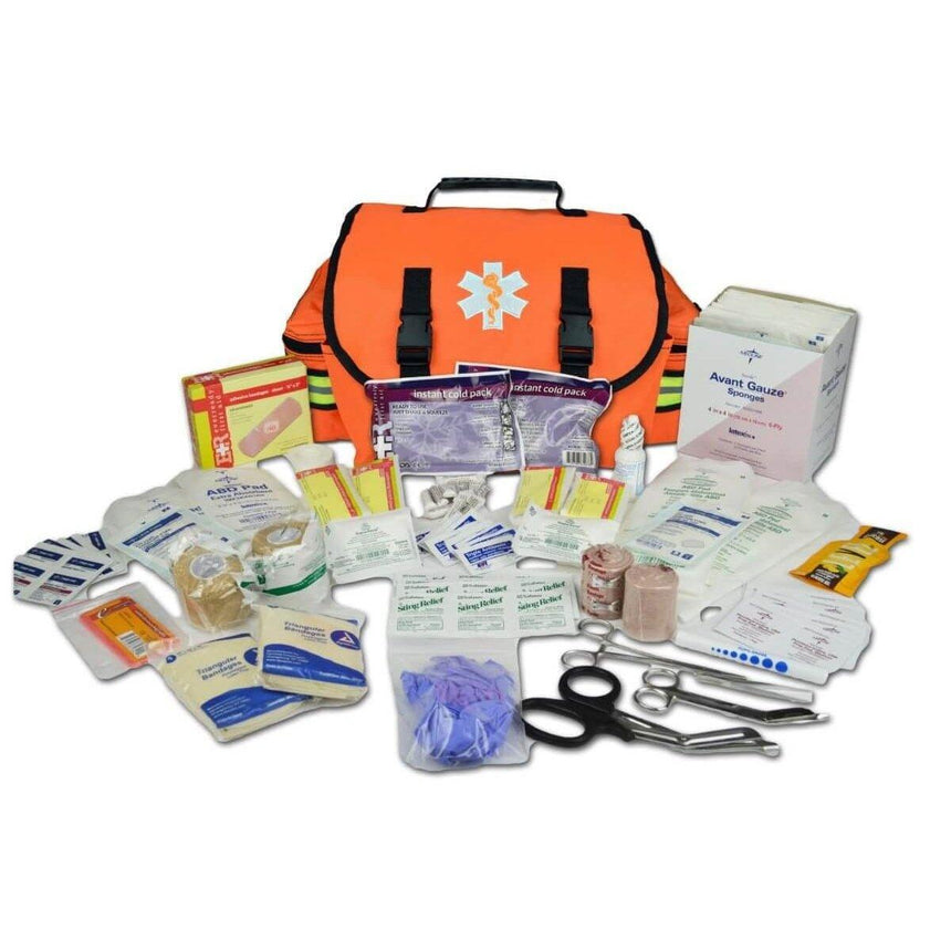 Lightning-X SMALL EMT Trauma Bag STOCKED w/Standard Fill Kit Lightning X