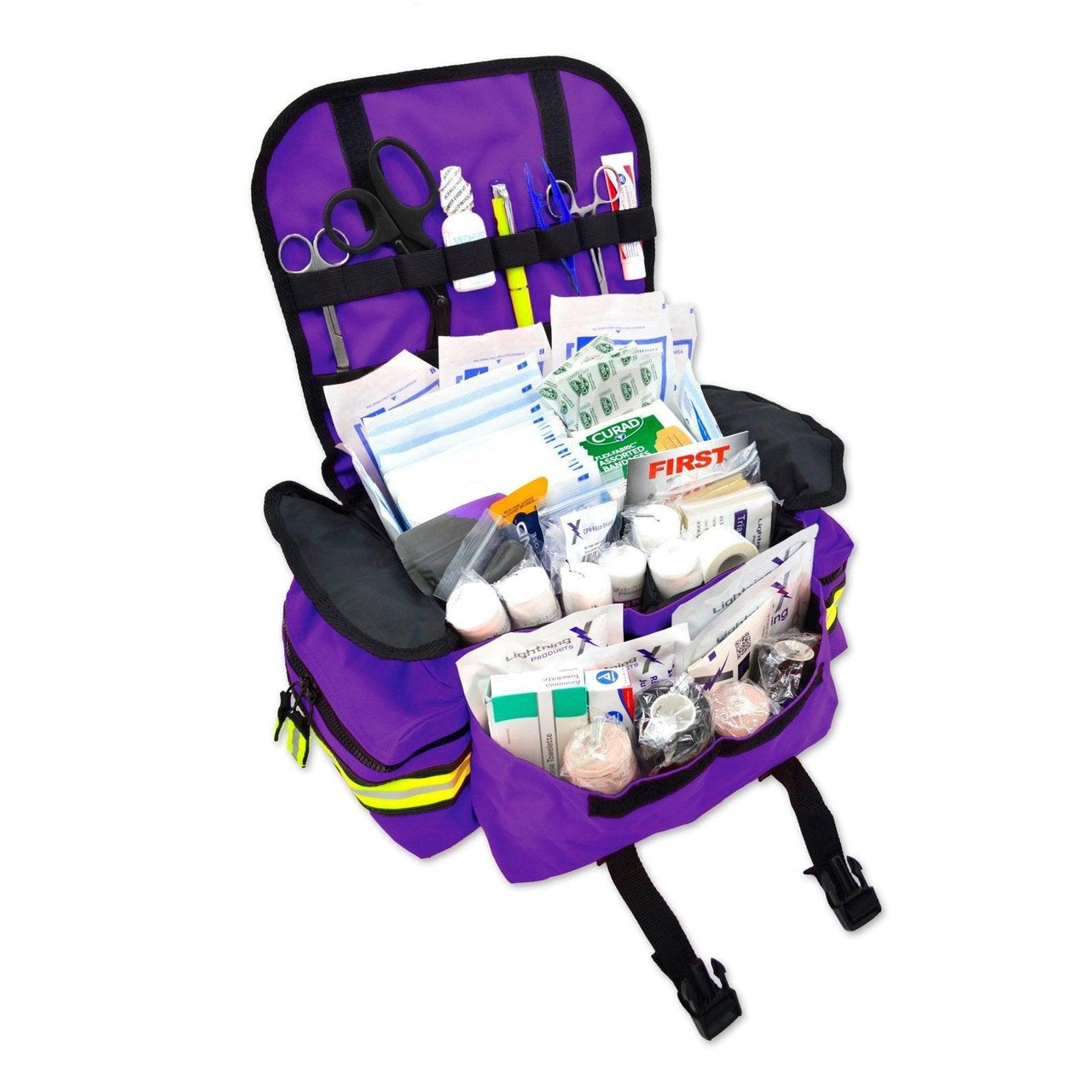 Lightning-X SMALL EMT Trauma Bag STOCKED w/Standard Fill Kit - Vendor