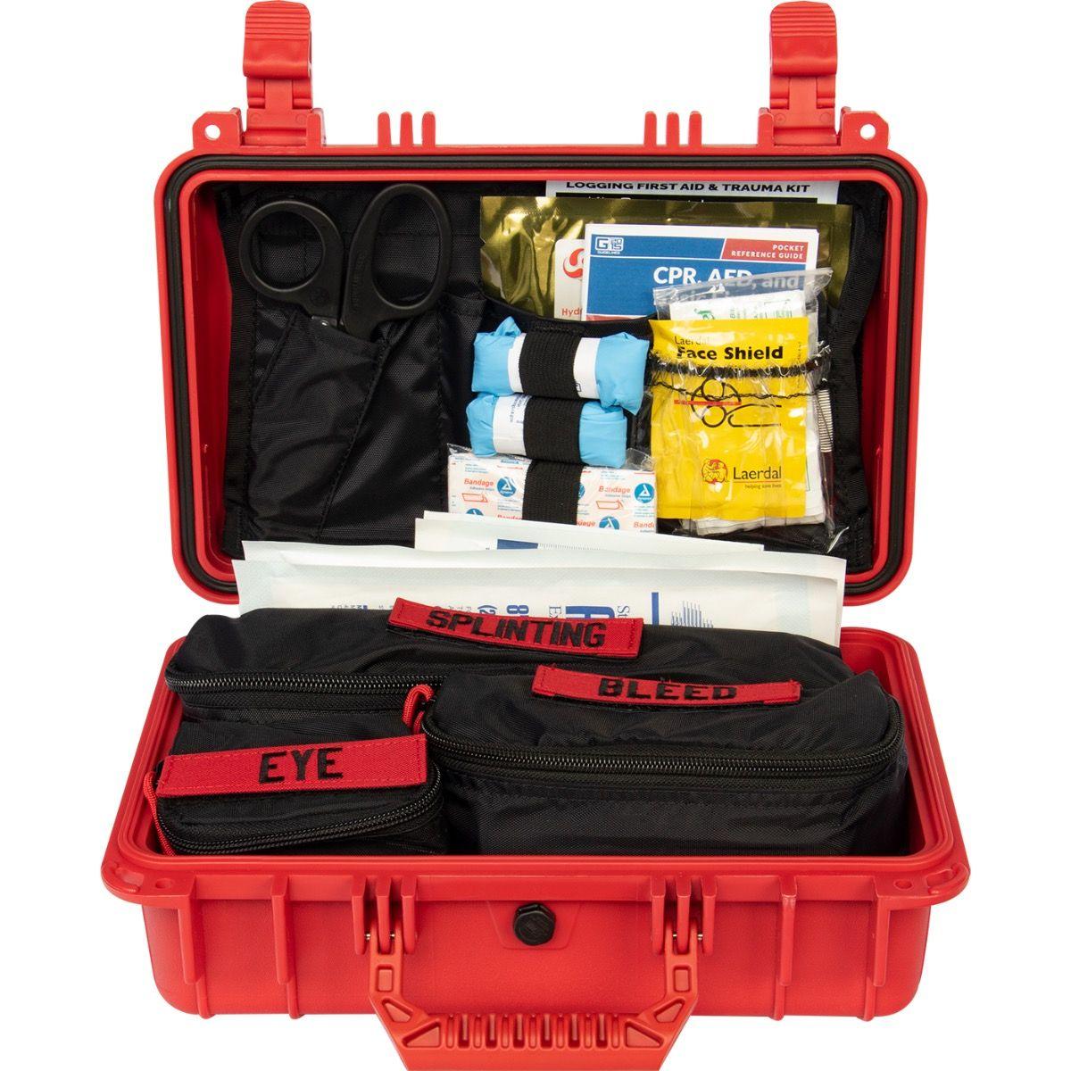 Logging First Aid & Trauma Kit - Hard Case - Vendor