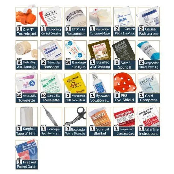 Logging First Aid & Trauma Kit - Soft Case - North American Rescue