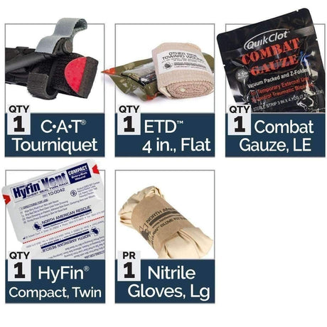 M-FAK Mini First Aid Kit for Law Enforcement - Vendor