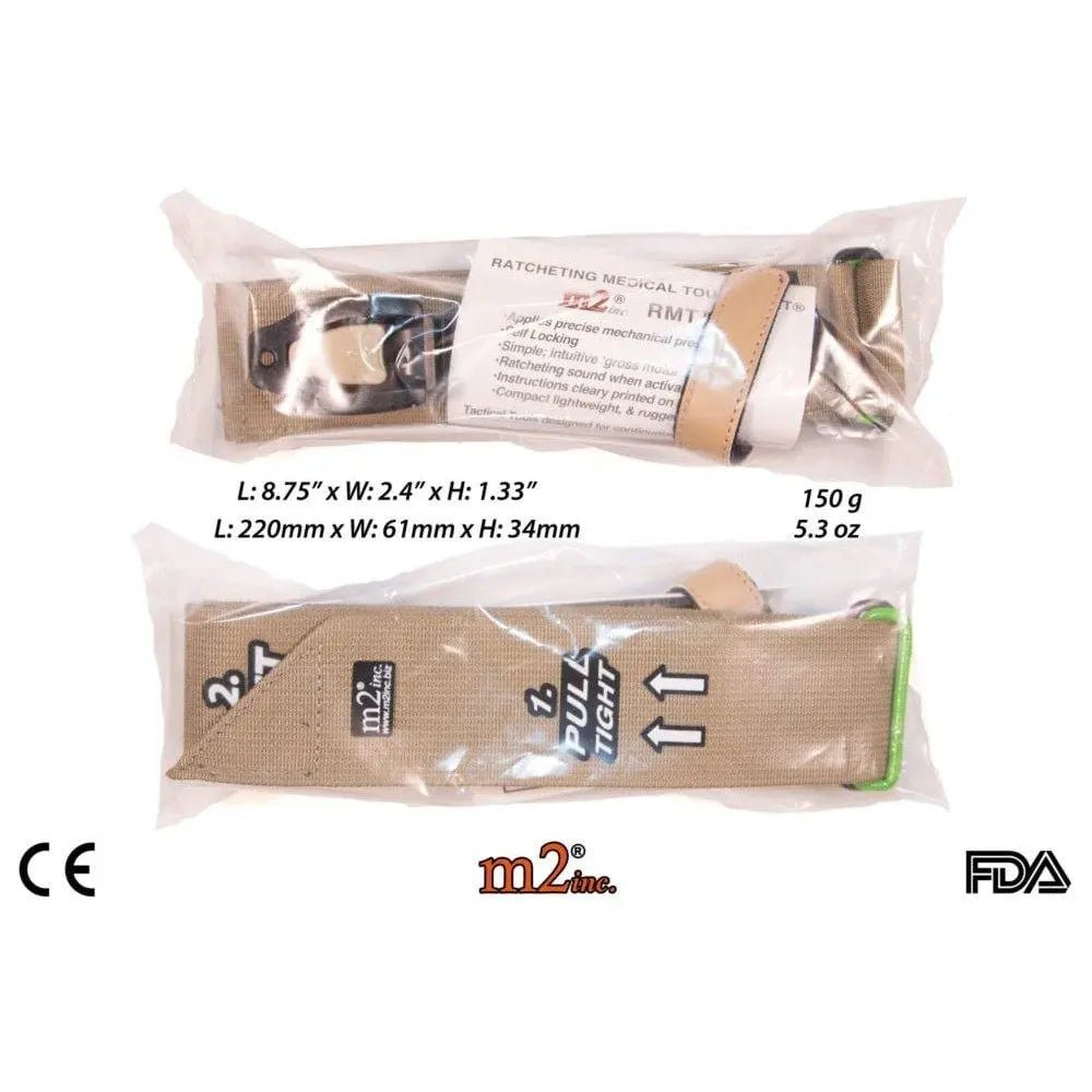 M2 Ratcheting tourniquet - 2" Wide - M2 Tactical