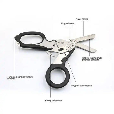 MED-TAC 6-in-1 Tactical Trauma Shears - Vendor