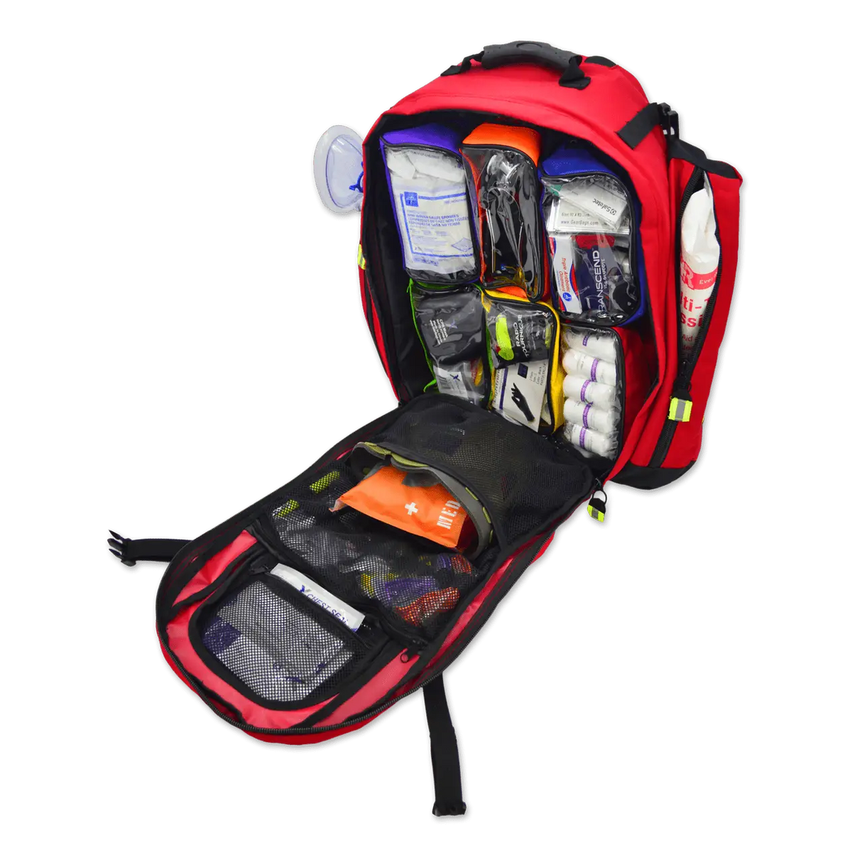 MED-TAC ALS Oxygen Trauma Backpack w/Modular Pouch System - Vendor