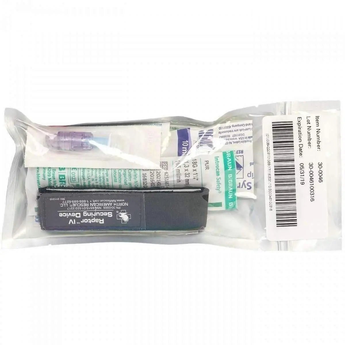 Needleless Saline Lock Kit - North American Rescue