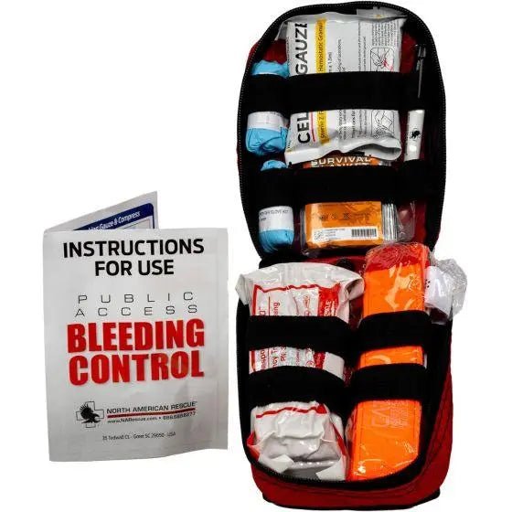 Public Access Bleeding Control Kit - Nylon - North American Rescue