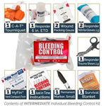 Public Access Bleeding Control Station - 8 - PACK VACUUM SEALED - Clear PolyCarbonate Cabinet - North American Rescue