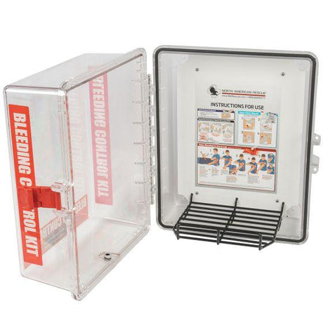 Public Access Clear Wall Case - Vendor