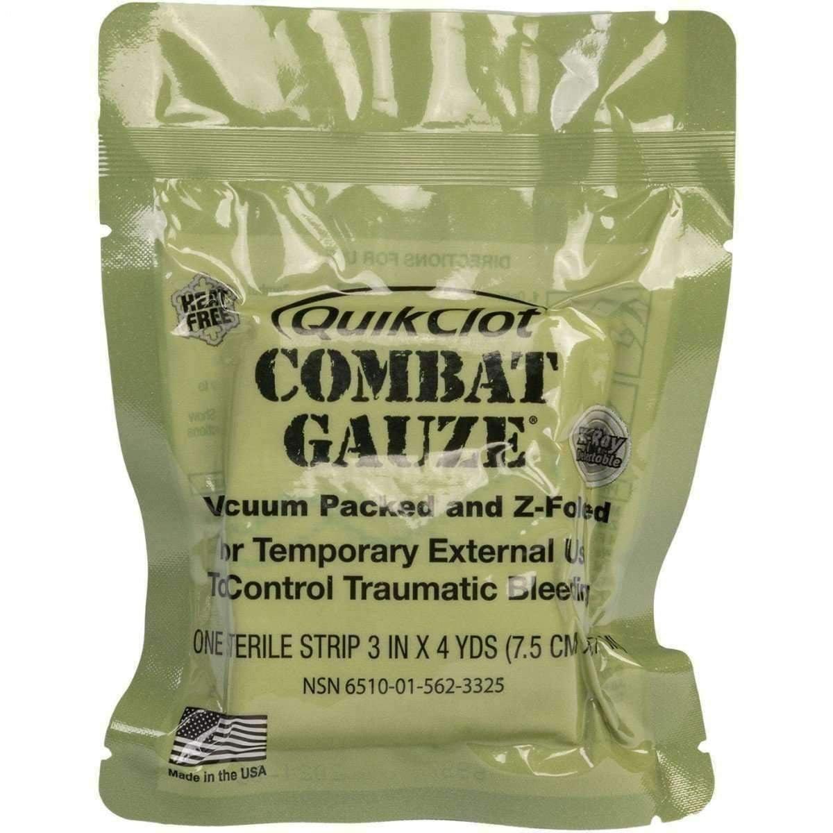 Quickclot Combat Gauze Hemostatic Dressing - Vendor