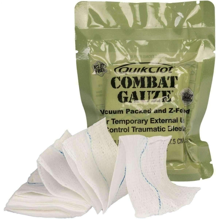 Quickclot Combat Gauze Hemostatic Dressing Z-MEDICA