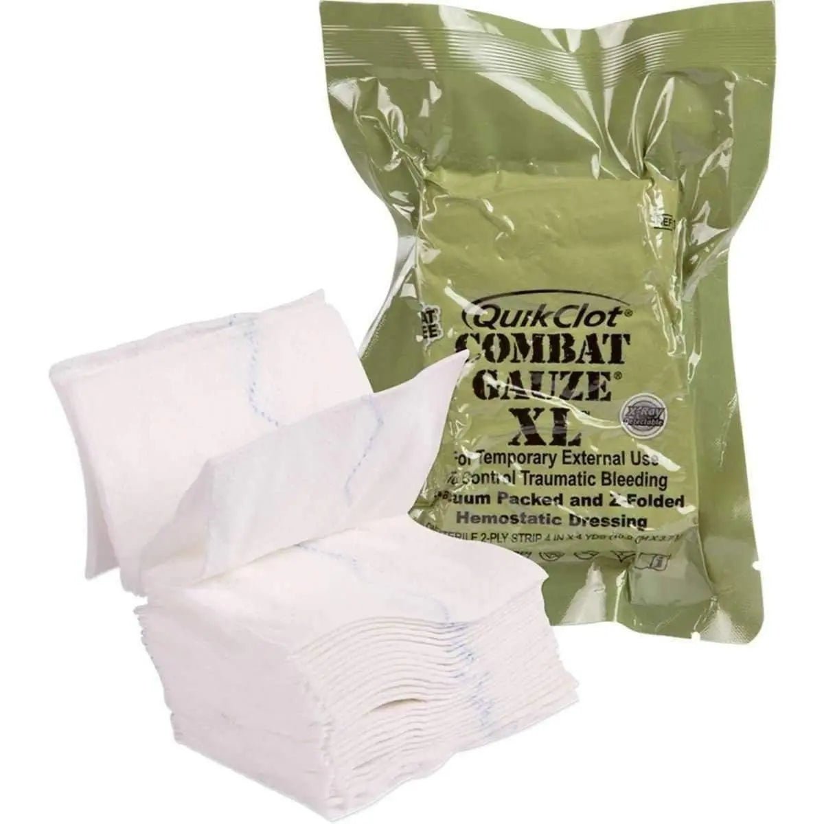 Quickclot Combat Gauze XL Hemostatic Dressing - Z - MEDICA