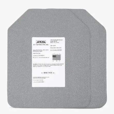 RTS Tactical NIJ 0101.06 AR500 Level III Inserts - 10X12 RTS Tactical