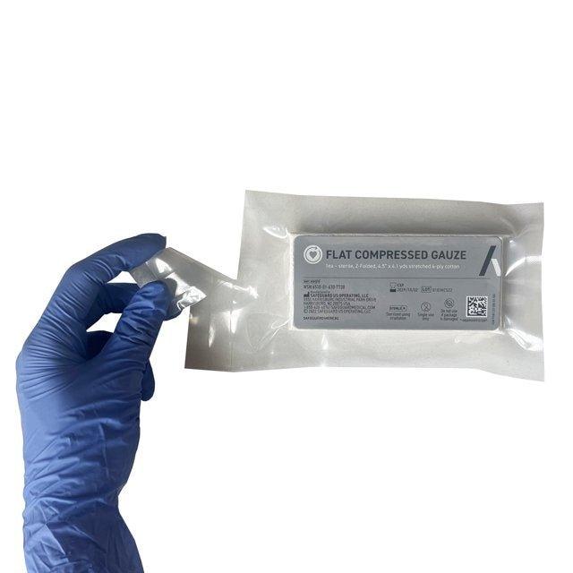 Safeguard FLAT Compressed Gauze - Vendor