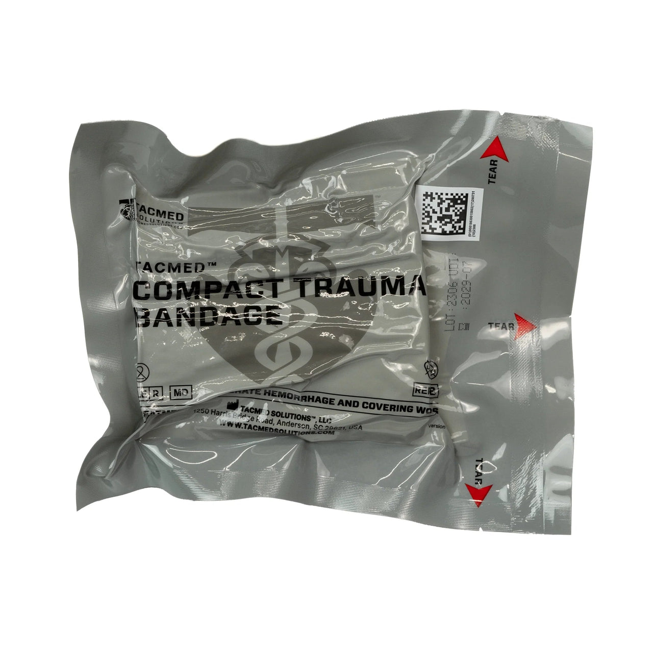 TACMED Compact Trauma Bandage - MED-TAC International Corp. - Tactical Medical Solutions