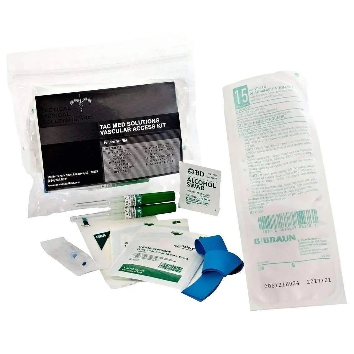 TacMed™ Vascular Access Kit - Tactical Medical Solutions