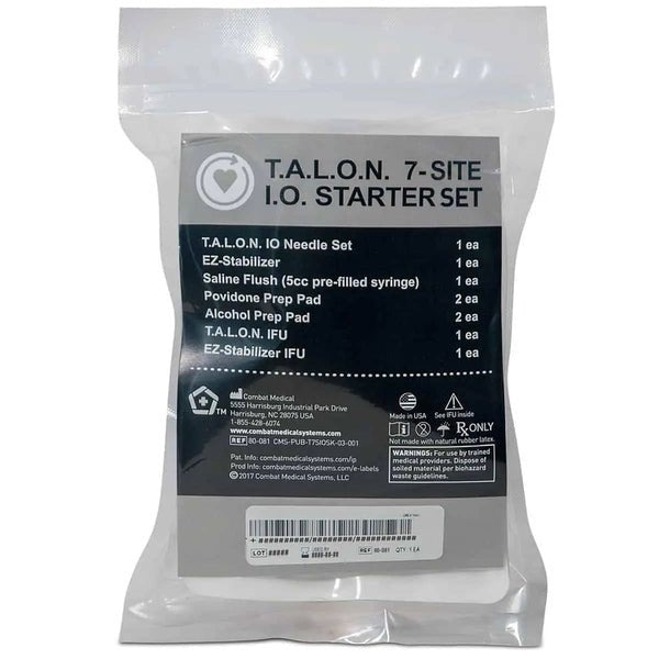 T.A.L.O.N.™ 7-Site Intraosseous (IO) Starter Set - Combat Medical Systems