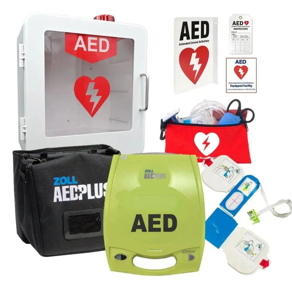 ZOLL AED Plus Defibrillator Complete Package - ZOLL